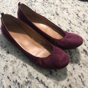 J. Crew Leather Ballet Flats W 9
